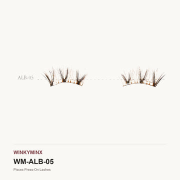 Pisces Press-On Lashes, style ALB-05
