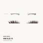 Pisces Press-On Lashes, style ALB-10