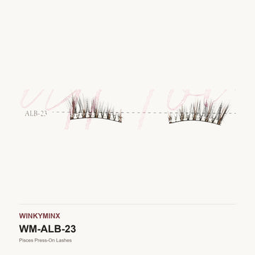 Pisces Press-On Lashes, style ALB-23