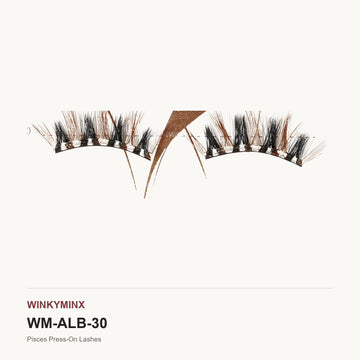 Pisces Press-On Lashes, style ALB-30