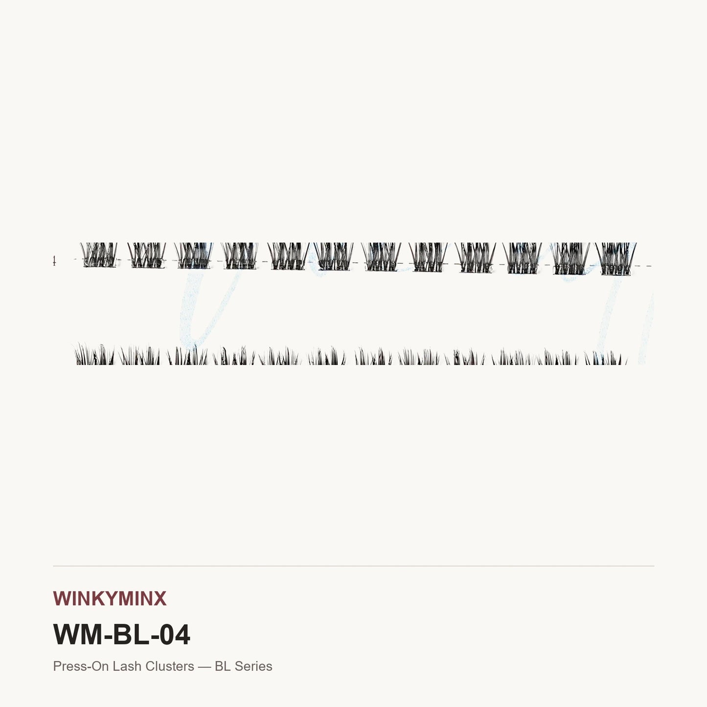 Press-On Lash Clusters — BL Series, style BL-04