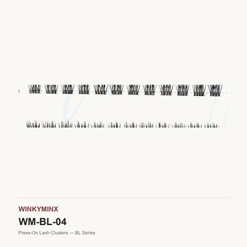 Press-On Lash Clusters — BL Series, style BL-04