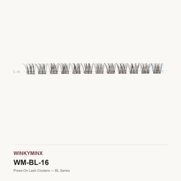 Press-On Lash Clusters — BL Series, style BL-16