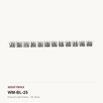 Press-On Lash Clusters — BL Series, style BL-25