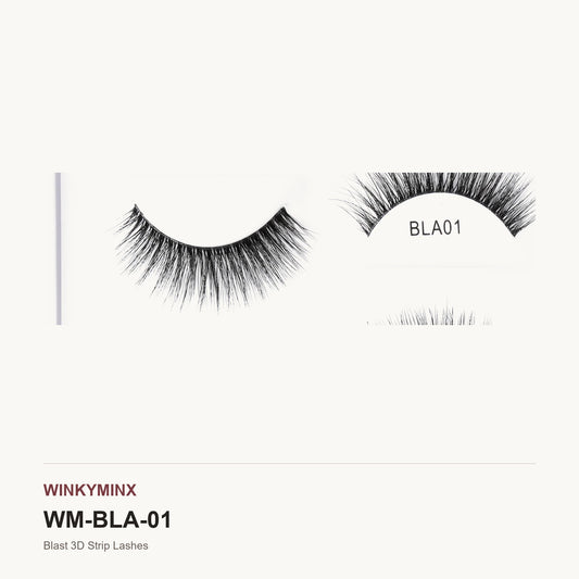 Blast 3D Strip Lashes, style BLA01