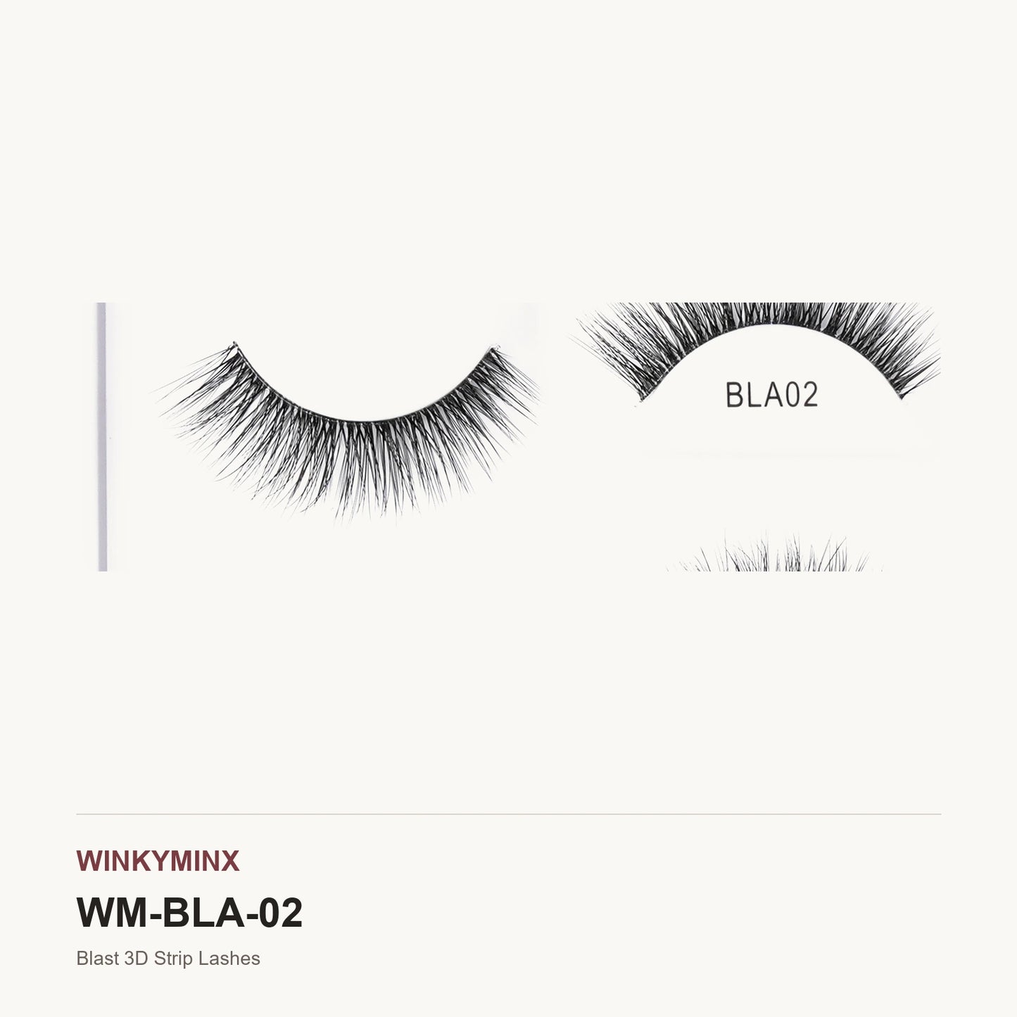 Blast 3D Strip Lashes, style BLA02
