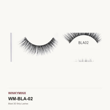 Blast 3D Strip Lashes, style BLA02