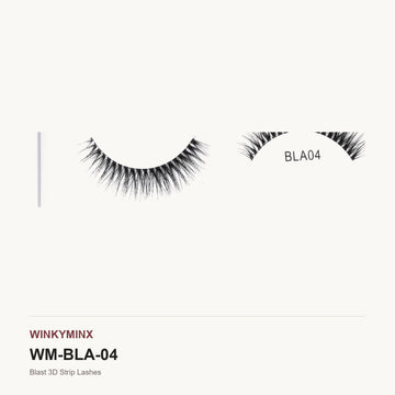 Blast 3D Strip Lashes, style BLA04