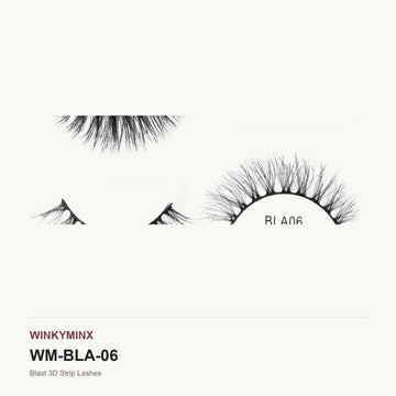 Blast 3D Strip Lashes, style BLA06
