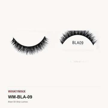 Blast 3D Strip Lashes, style BLA09