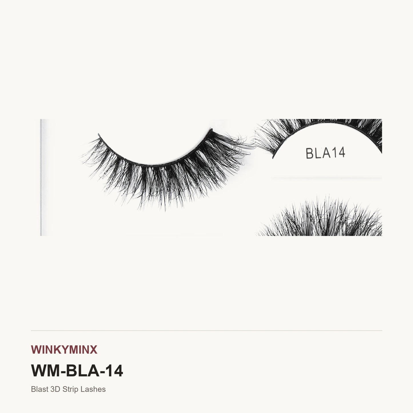 Blast 3D Strip Lashes, style BLA14