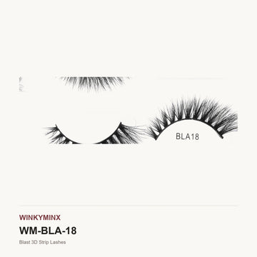 Blast 3D Strip Lashes, style BLA18