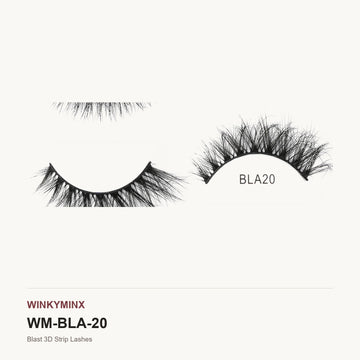 Blast 3D Strip Lashes, style BLA20