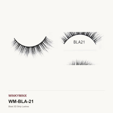 Blast 3D Strip Lashes, style BLA21