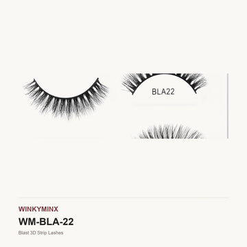 Blast 3D Strip Lashes, style BLA22