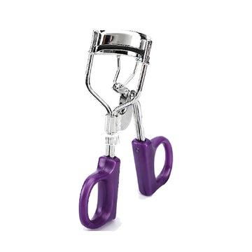 Comfort-Grip A4 Eyelash Curler, Silver with Purple Loop (A4-03)