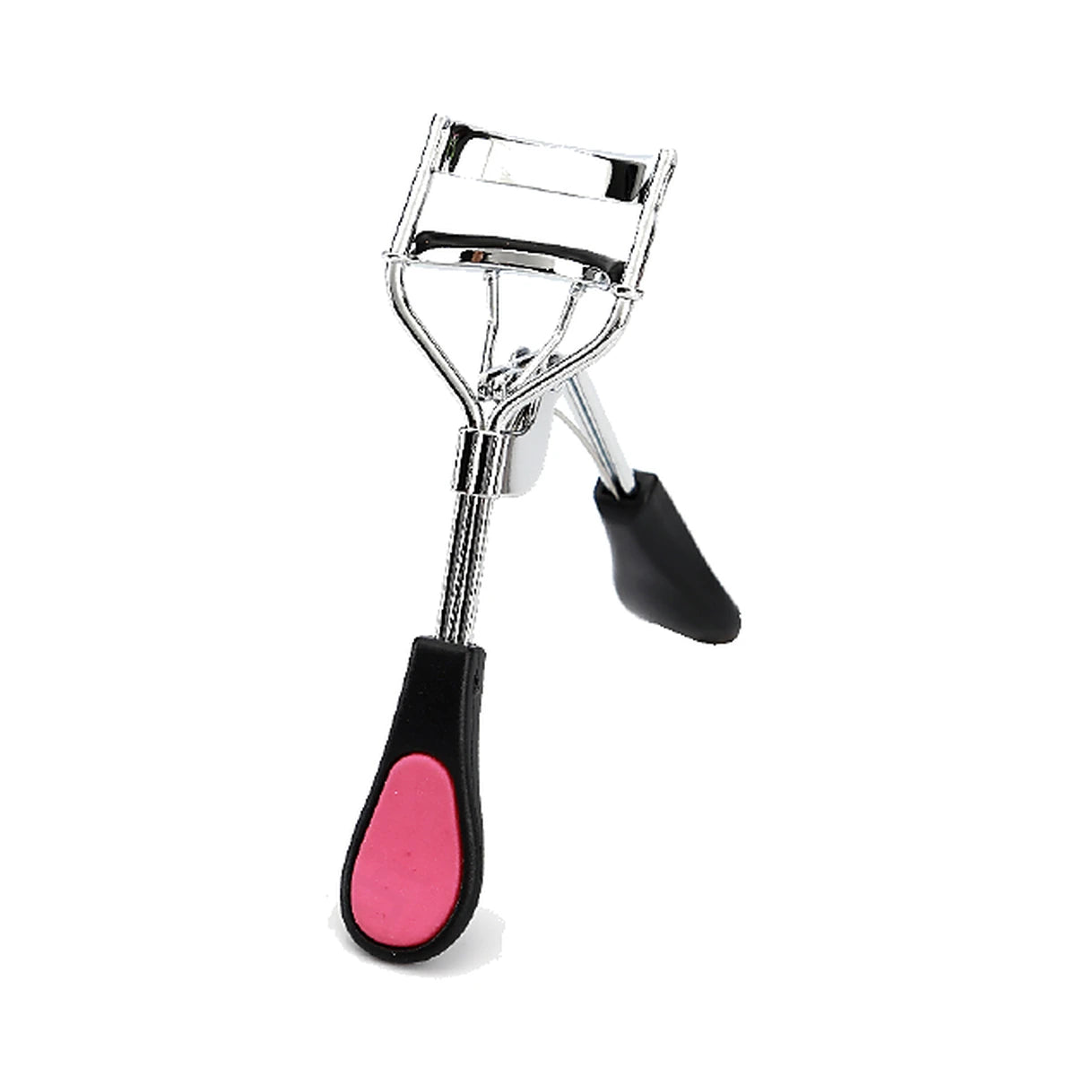 Comfort-Grip A4 Eyelash Curler, Black with Pink Comfort Grip (A4-04)