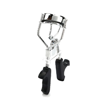 Comfort-Grip A4 Eyelash Curler, Silver Black Comfort Grip (A4-07)