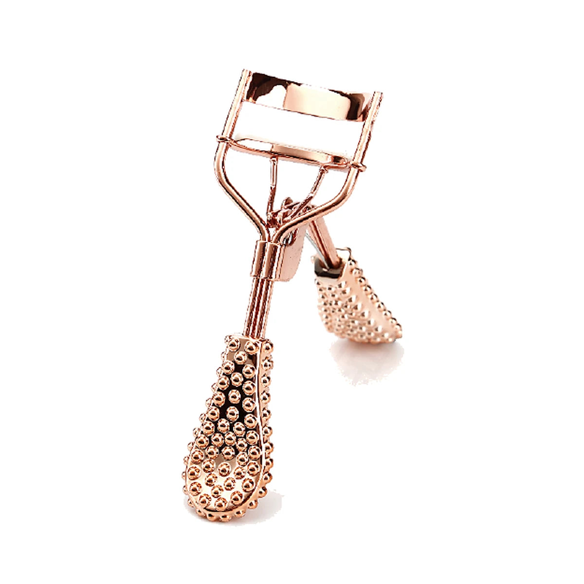 Comfort-Grip A4 Eyelash Curler, Rose Gold Crystal Grip (A4-14)