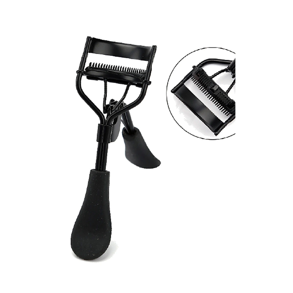Comfort-Grip A4 Eyelash Curler, Matte Black Lash Comb (A4-20)