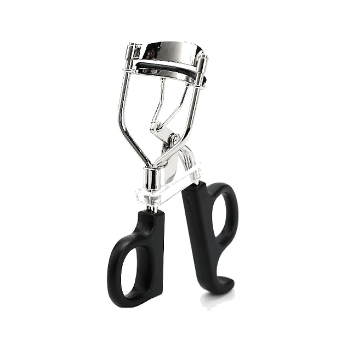 Cushioned A4C Eyelash Curler, Silver with Black Cushion Grip (A4C-01)