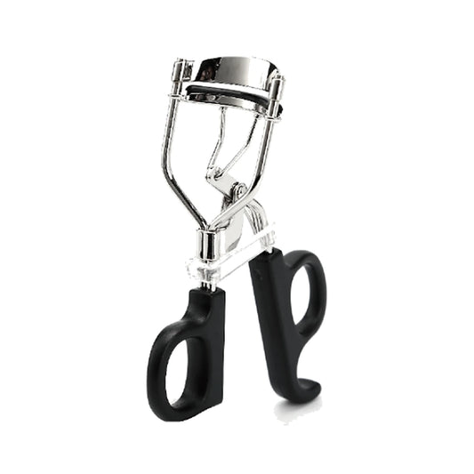 Cushioned A4C Eyelash Curler, Silver with Black Cushion Grip (A4C-01)