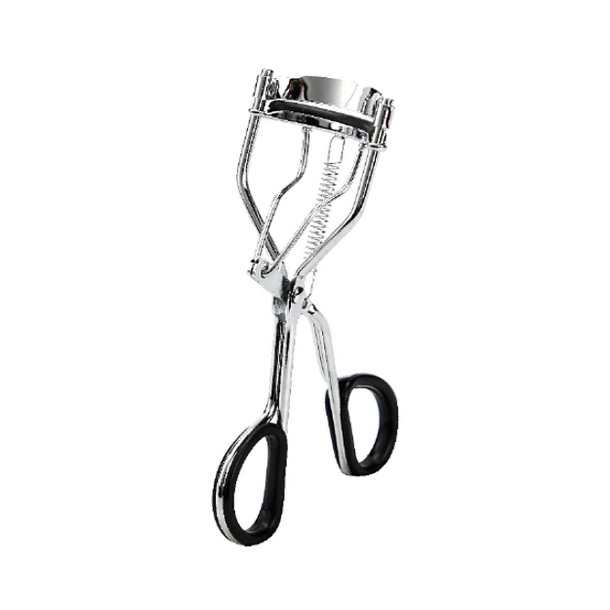 Sculpted A5 Eyelash Curler, Silver with Black Loops (A5-01)