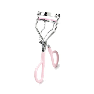 Sculpted A5 Eyelash Curler, Silver with Pink Loops (A5-03)
