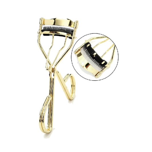 Wide-Loop A6B Eyelash Curler, Gold with Lash Comb (A6B-03)