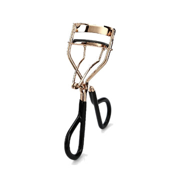 Compact A8 Eyelash Curler, Rose Gold with Black Loop (A8-10)