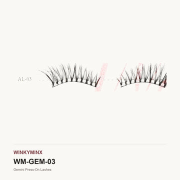 Gemini Press-On Lashes, style AL-03