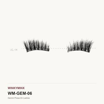 Gemini Press-On Lashes, style AL-06