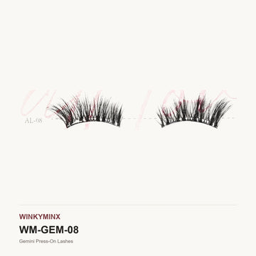Gemini Press-On Lashes, style AL-08