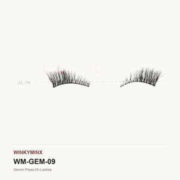 Gemini Press-On Lashes, style AL-09