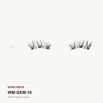 Gemini Press-On Lashes, style AL-10
