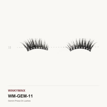 Gemini Press-On Lashes, style AL-11