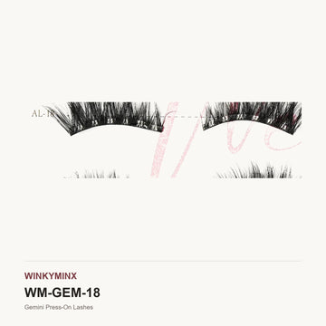 Gemini Press-On Lashes, style AL-18