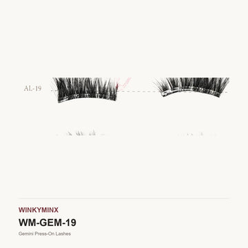 Gemini Press-On Lashes, style AL-19