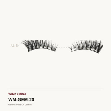Gemini Press-On Lashes, style AL-20