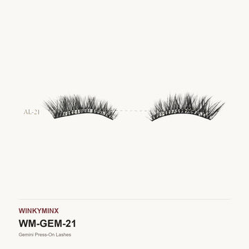 Gemini Press-On Lashes, style AL-21