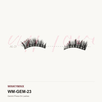 Gemini Press-On Lashes, style AL-23