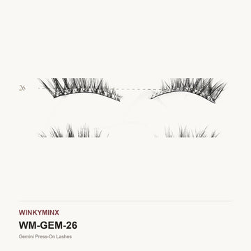 Gemini Press-On Lashes, style AL-26