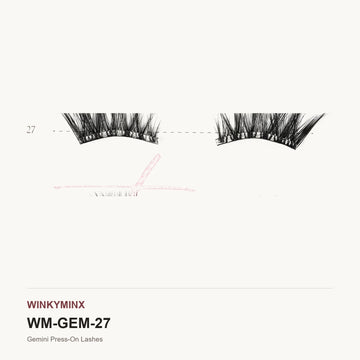 Gemini Press-On Lashes, style AL-27