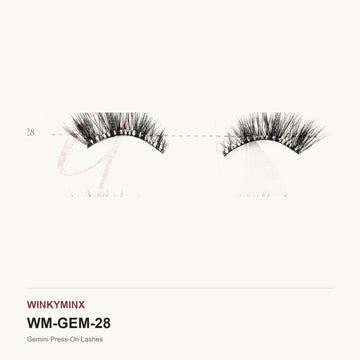 Gemini Press-On Lashes, style AL-28