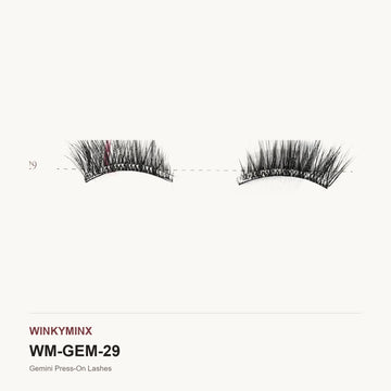 Gemini Press-On Lashes, style AL-29