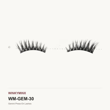 Gemini Press-On Lashes, style AL-30