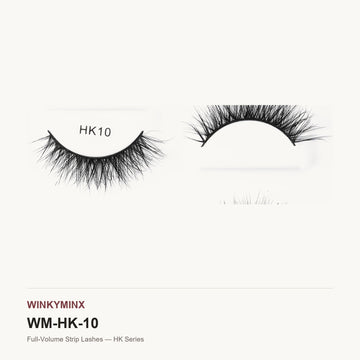 Full-Volume Strip Lashes — HK Series, style HK10