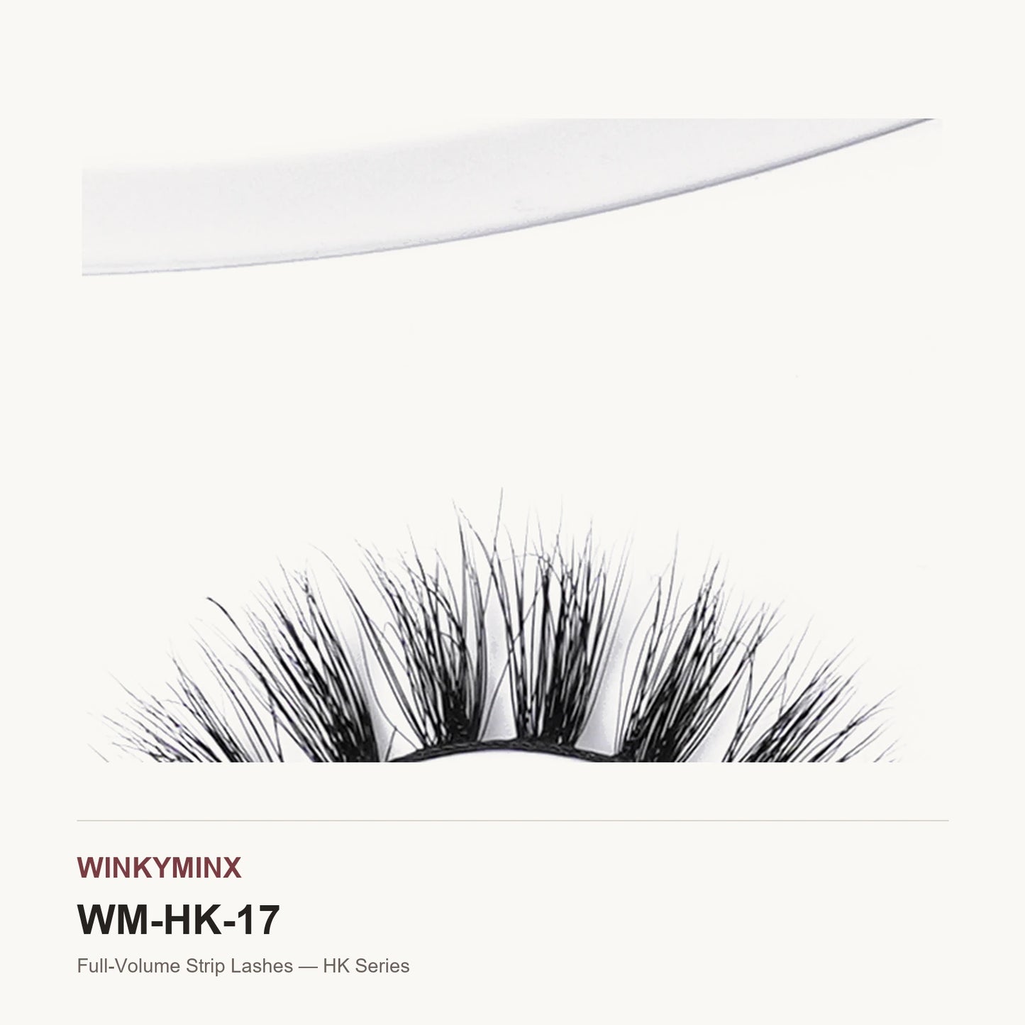 Full-Volume Strip Lashes — HK Series, style HK17