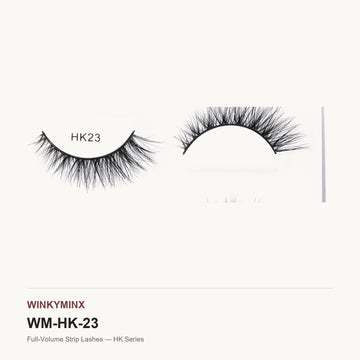 Full-Volume Strip Lashes — HK Series, style HK23