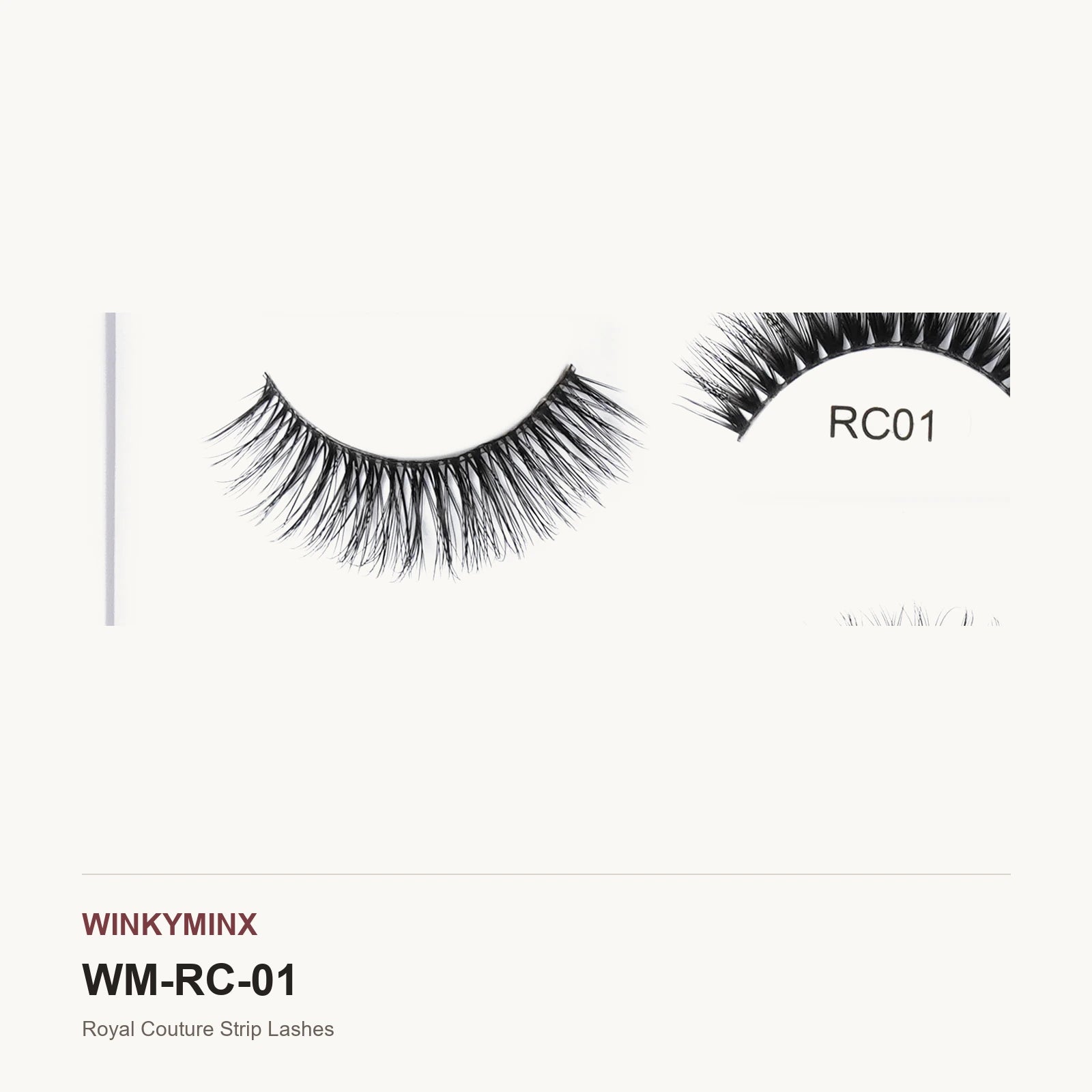 Royal Couture Strip Lashes, style RC01